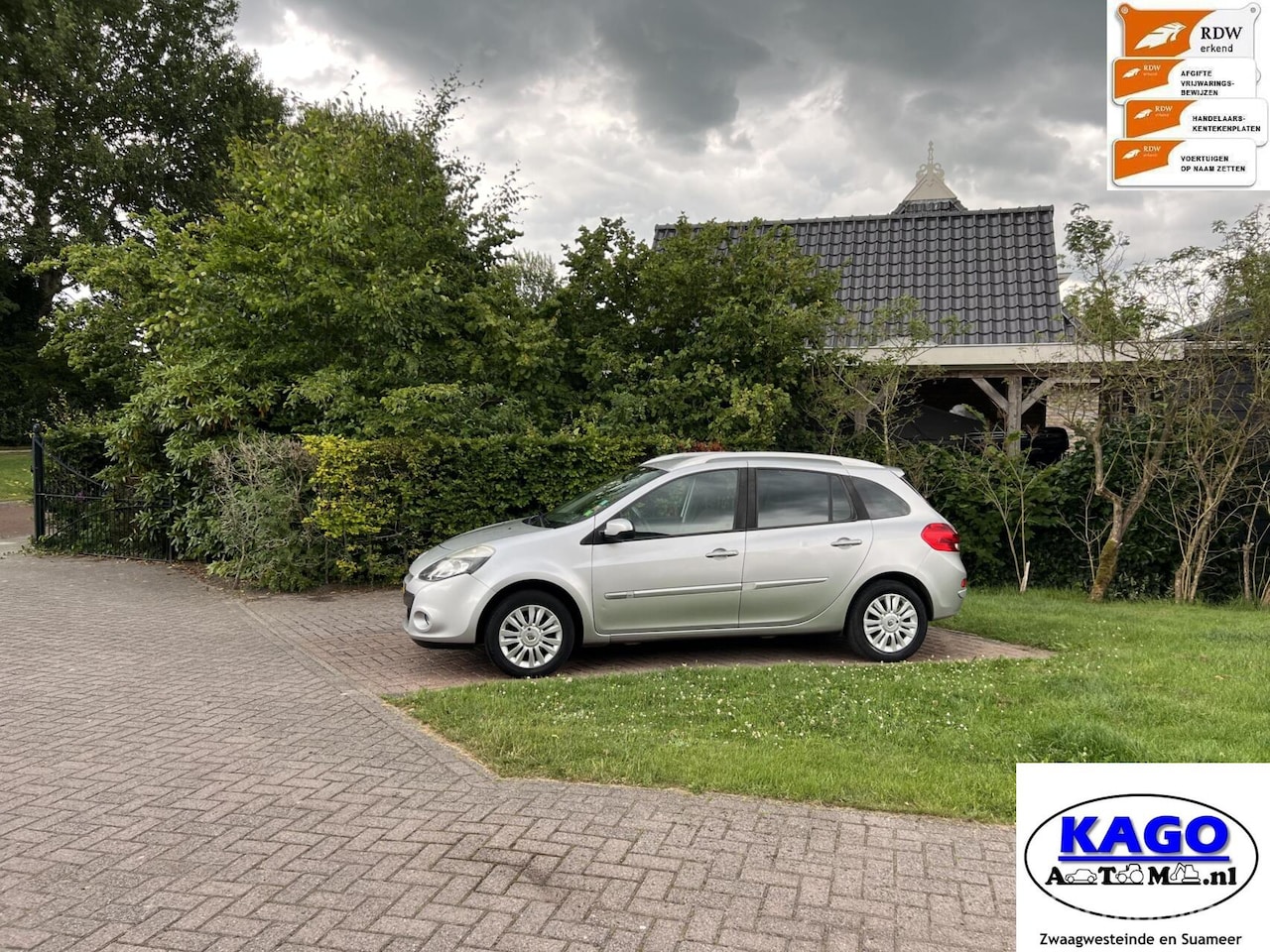 Renault Clio Estate - 1.2 TCE Collection bj 2010 nieuwe apk - AutoWereld.nl