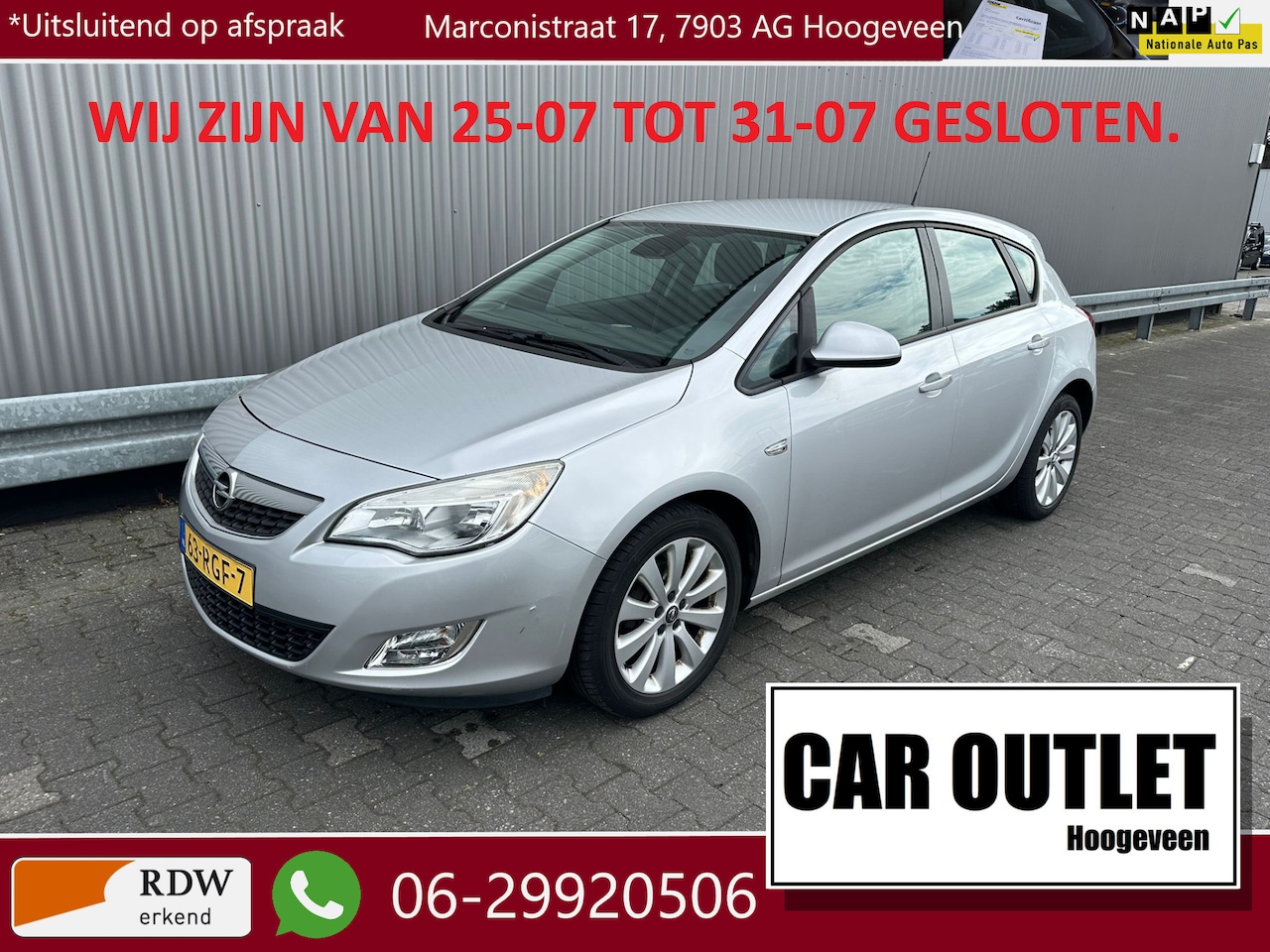 Opel Astra - 1.6 Edition Airco Cruise LM Trekhaak --Inruil Mogelijk-- - AutoWereld.nl