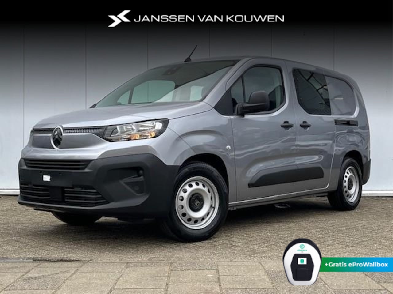 Citroën ë-Berlingo - Flex Crewcab L2 50 kWh 136 pk 5 persoons / nieuw uit voorraad leverbaar - AutoWereld.nl