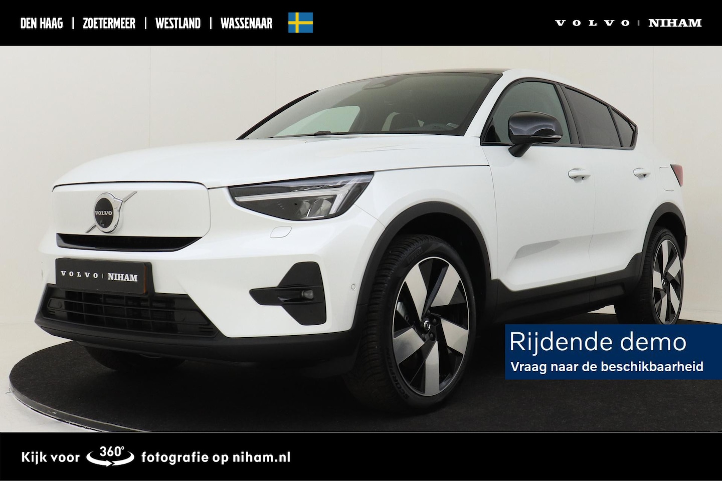 Volvo C40 - SM EXT. RANGE ULTRA 82 kWh -PANO.DAK|360°CAM|20"|WARMTEPOMP|HARMAN/KARDON - AutoWereld.nl