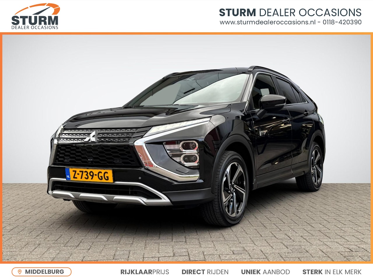 Mitsubishi Eclipse Cross - 2.4 PHEV Intense+ | Navigatie | Camera | Stoelverwarming | Apple Carplay/Android Auto | Ke - AutoWereld.nl