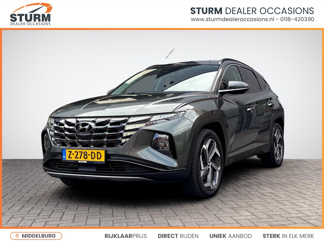 Hyundai Tucson - 1.6 T-GDI PHEV Comfort Smart 4WD | Navigatie | Camera | Apple Carplay/Android Auto | Stuur - AutoWereld.nl