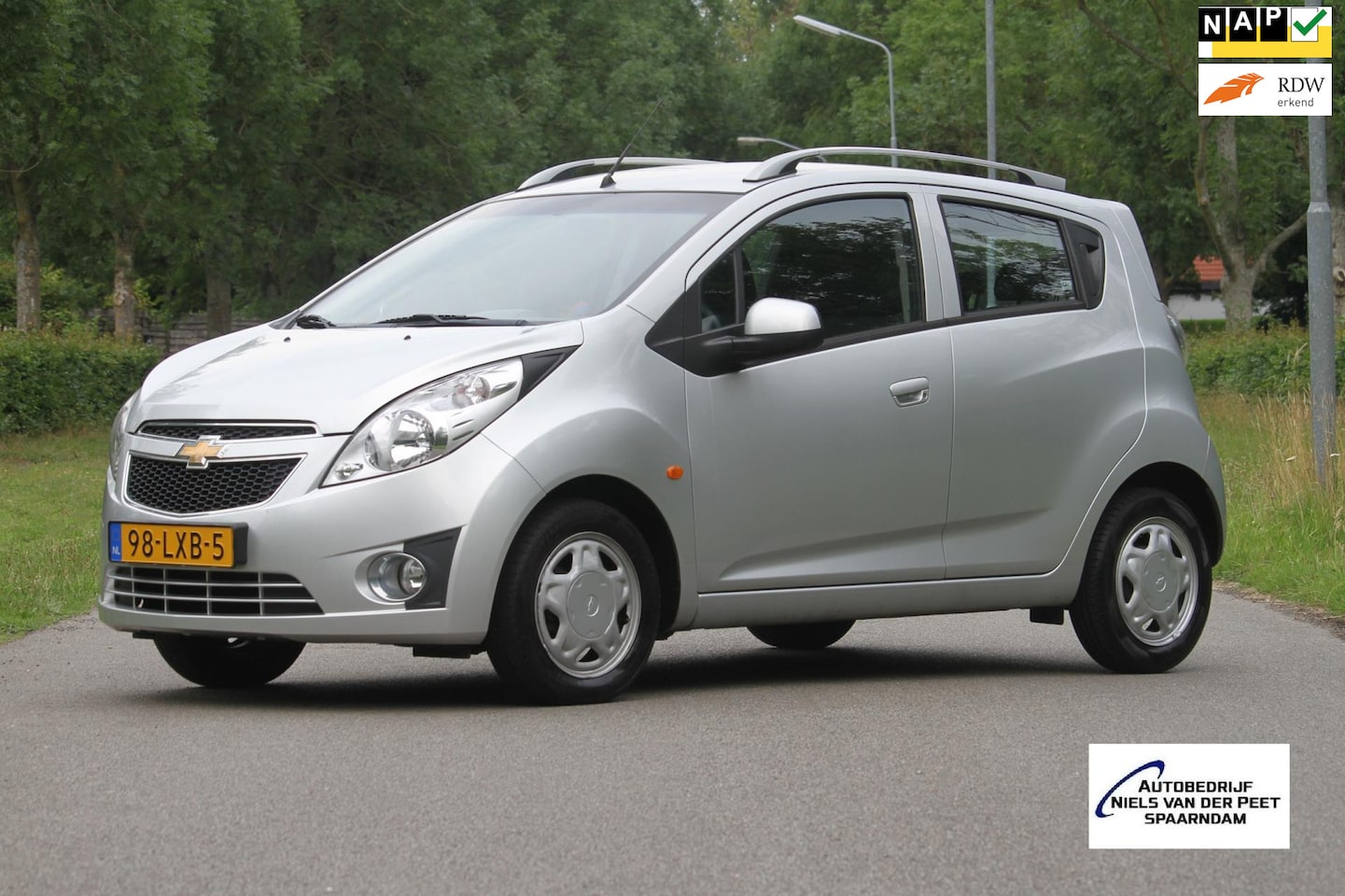 Chevrolet Spark - 1.0 16V LS / Airco / Slechts 64.000 km.! / Stuurbekrachtiging / APK tot 22 maart 2026 1.0 - AutoWereld.nl