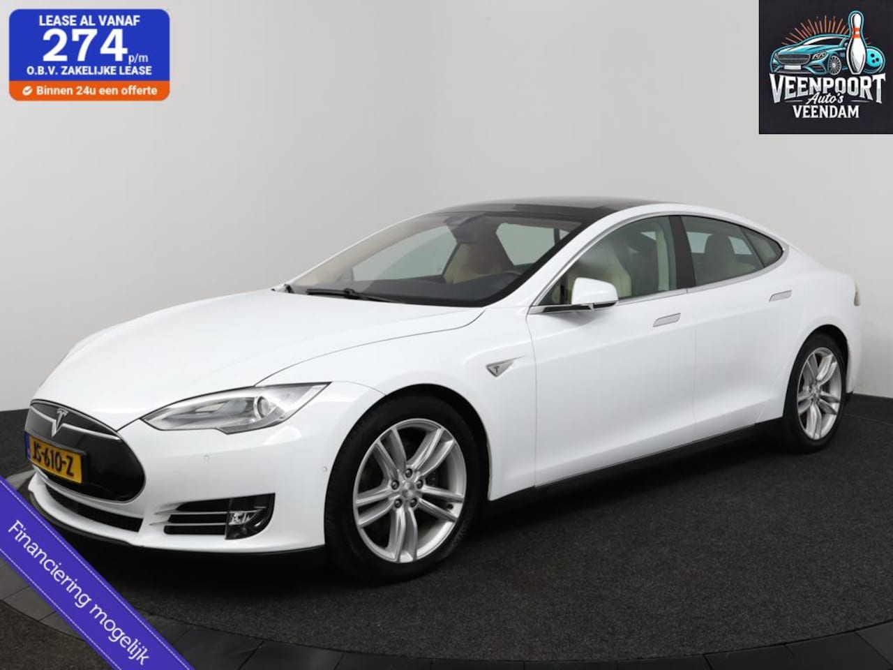 Tesla Model S - 70D Autopilot Stoelverwarming MET ACCUTEST - AutoWereld.nl