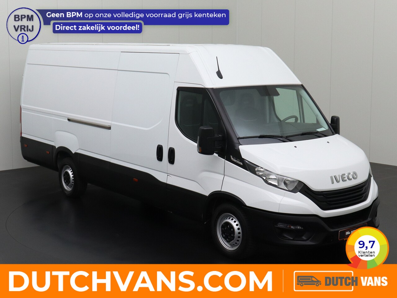 Iveco Daily - 35S16 H-Matic Automaat L3H2 | Airco | Betimmering | 3-Persoons | 3500Kg TG - AutoWereld.nl