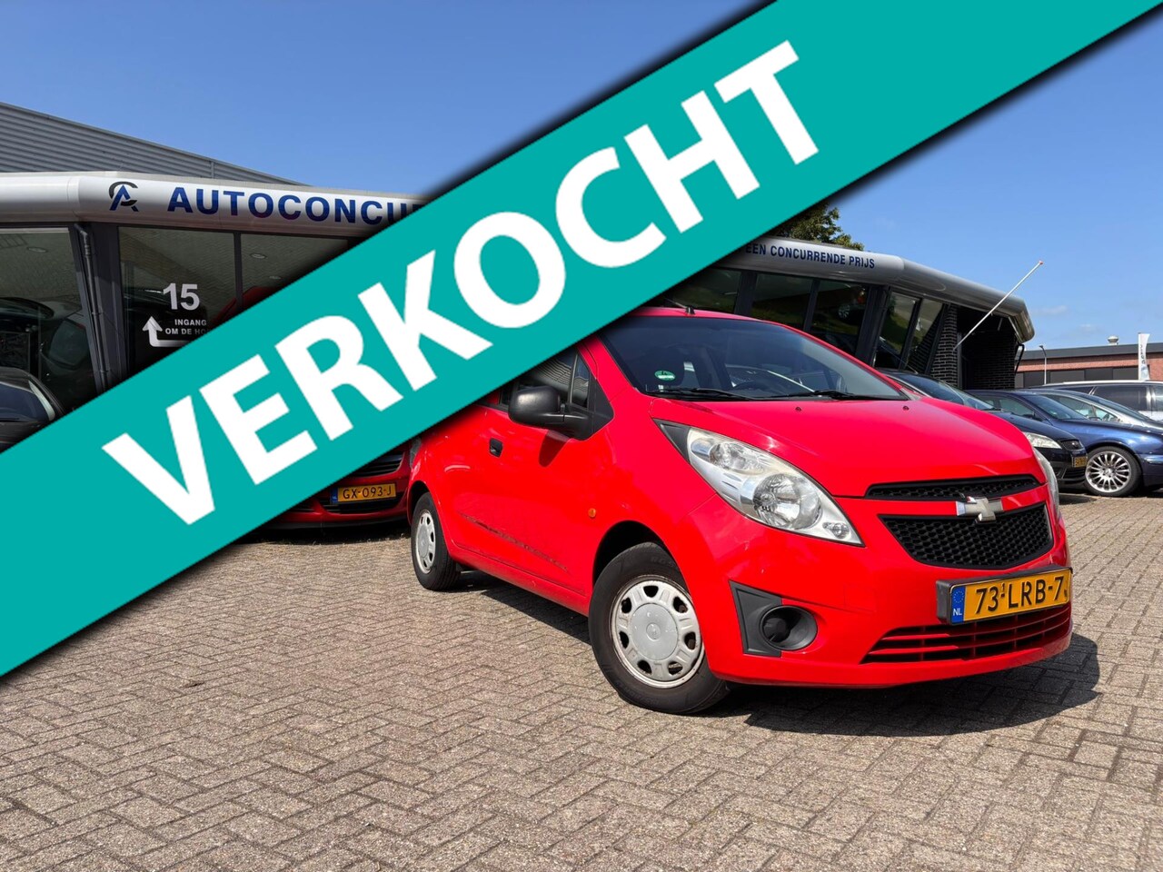 Chevrolet Spark - 1.0 16V LS 1.0 16V LS, Airco, Nieuwe APK, Inruil mogelijk. - AutoWereld.nl