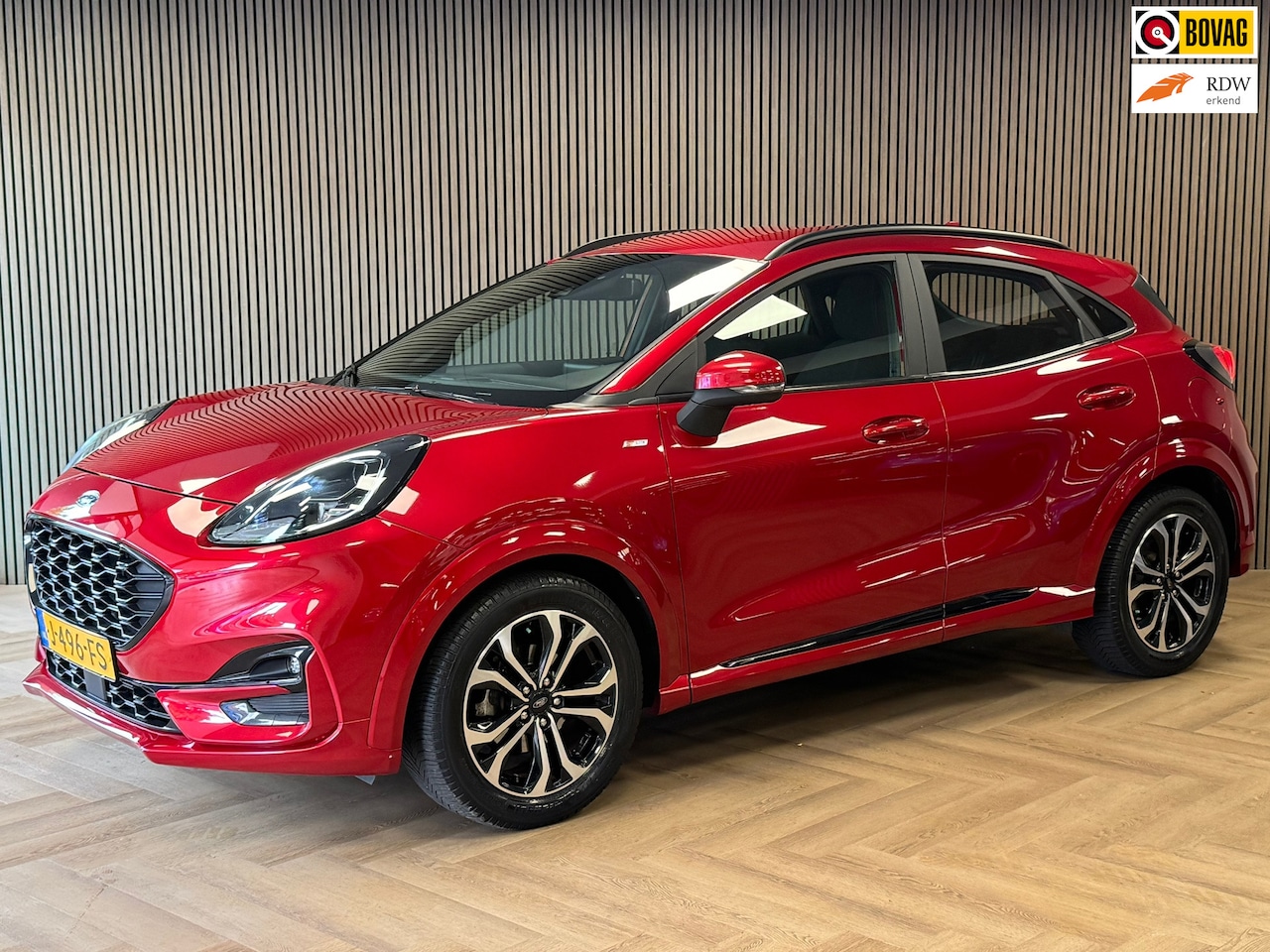 Ford Puma - 1.0 EcoBoost Hybrid ST-Line NAVIGATIE KEYLESS-GO STOEL-STUURVERWARMING PDC AIRCO LANE ASSI - AutoWereld.nl