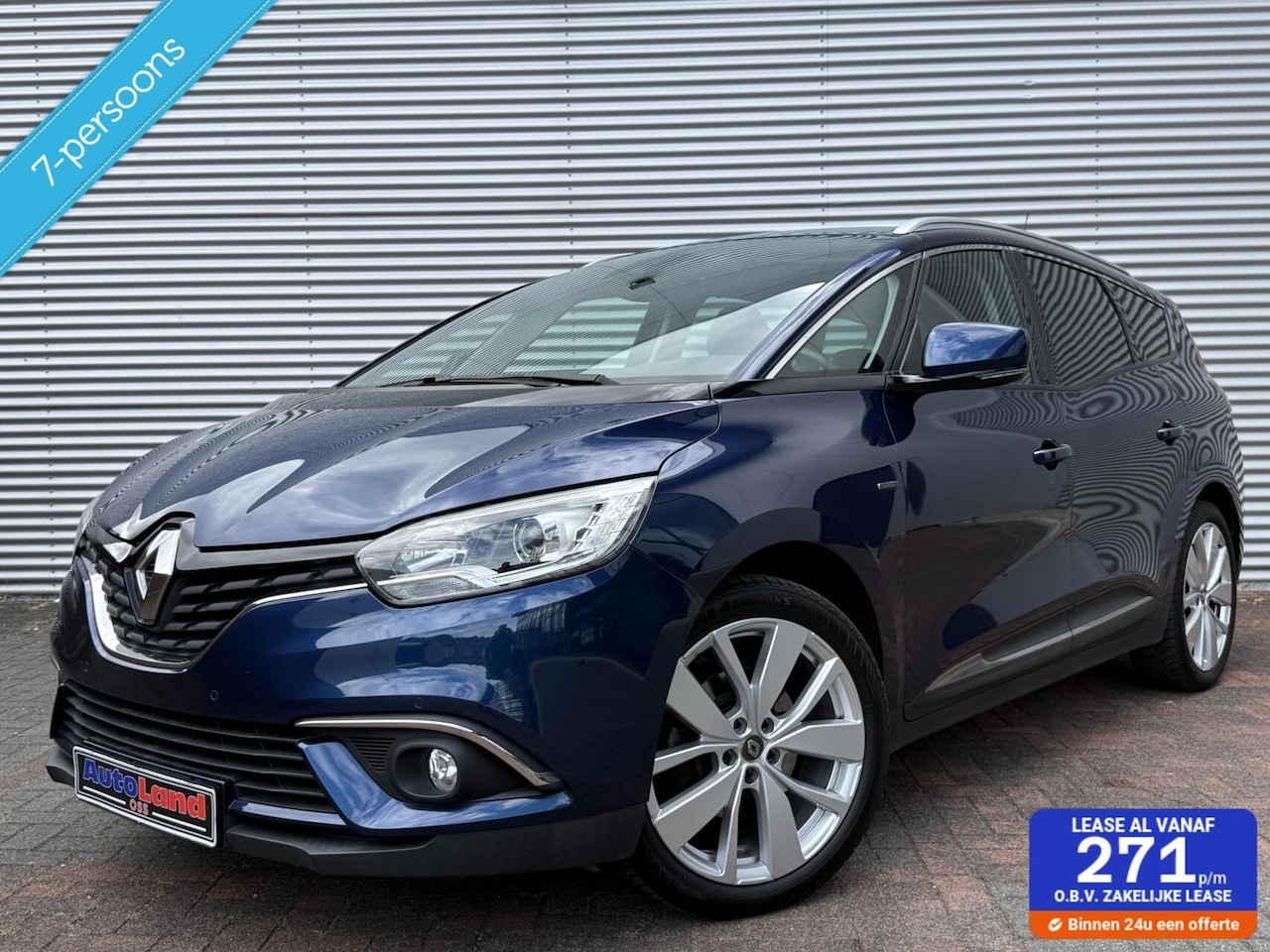 Renault Scénic - 1.3 TCe Limited 7 Pers Carplay Led Airco 2018 Vol Opties Eerste Eigenaar Dealer Onderhoude - AutoWereld.nl
