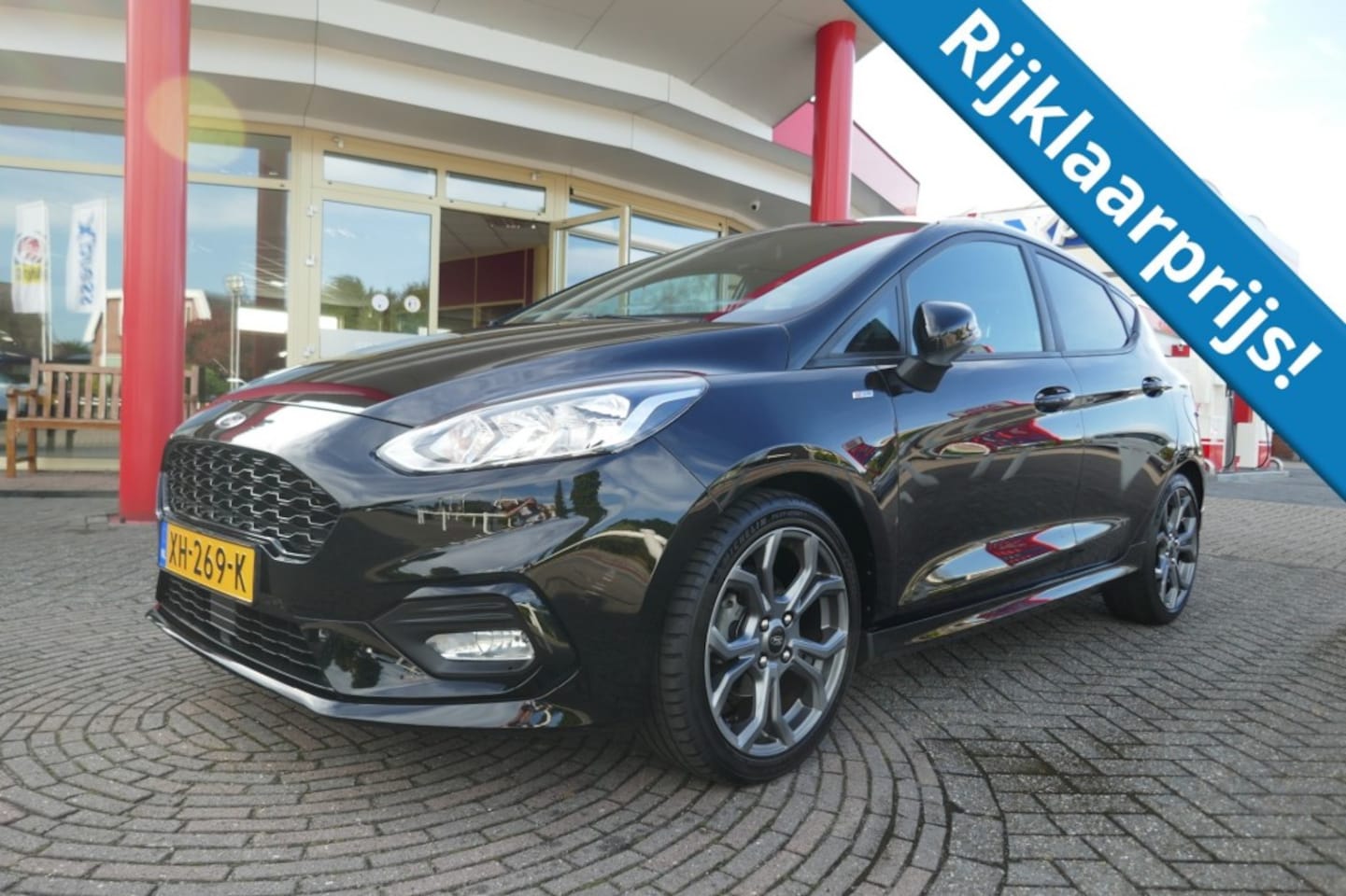 Ford Fiesta - 1.0 ECOB. ST-LINE  100 PK  NL-AUTO  LED/NAVI/ECC/17 INCH LMV - AutoWereld.nl