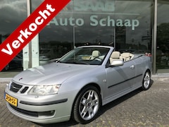 Saab 9-3 Cabrio - 2.0T Vector Automaat | Rijklaar incl garantie | 210 PK 18 inch Navigatie Stoelverwarming X