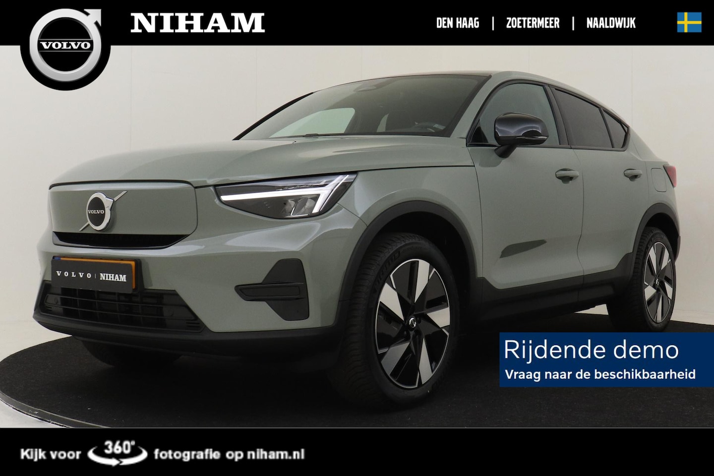 Volvo C40 - SINGLE MOTOR EXTENDED RANGE PLUS 82 kWh -TREKHAAK|PRIVACY.GLAS|CAMERA|KEYLESS|WARMTEPOMP|A - AutoWereld.nl