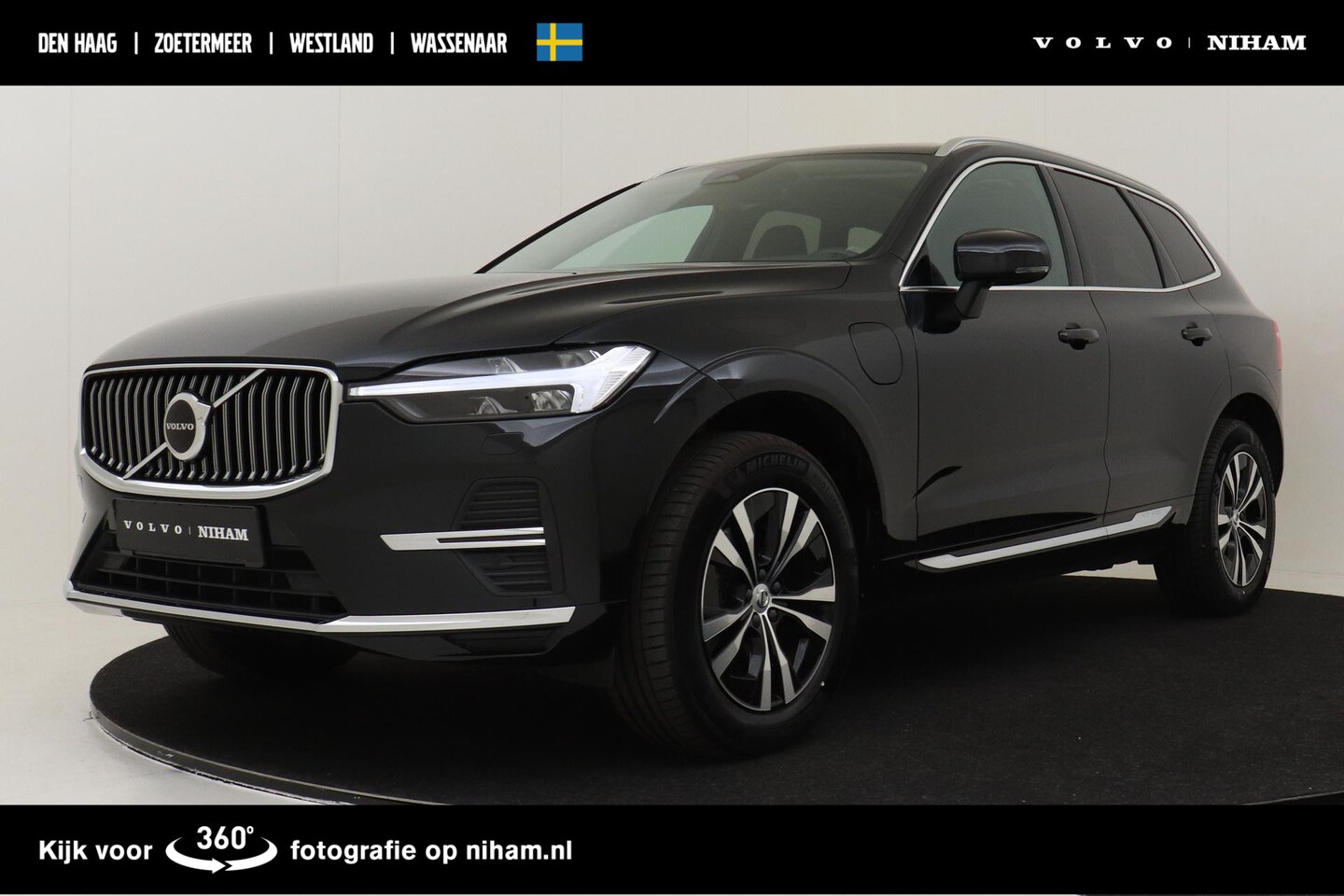 Volvo XC60 - T6 RECHARGE AWD INSCRIPTION EXP. *LONG RANGE* -PANO.DAK|STANDKACHEL|CAMERA|ADAP.LED|TREKHA - AutoWereld.nl