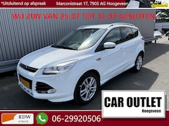 Ford Kuga - 1.5 Titanium H/Leer, Clima, LM LED Nw APK --Inruil Mogelijk
