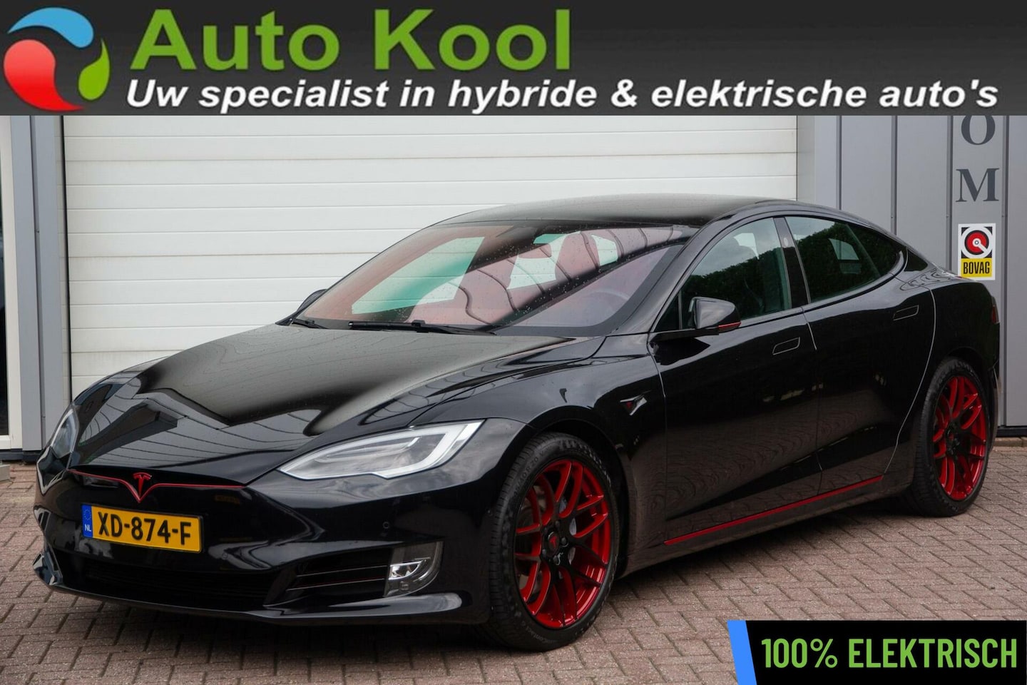 Tesla Model S - 75D Panorama Autopilot UNIEK - AutoWereld.nl