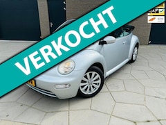 Volkswagen New Beetle Cabriolet - 1.6 Turijn Comfort | Airco |een hele mooie en echte Beetle Cabrio dealer onderhouden