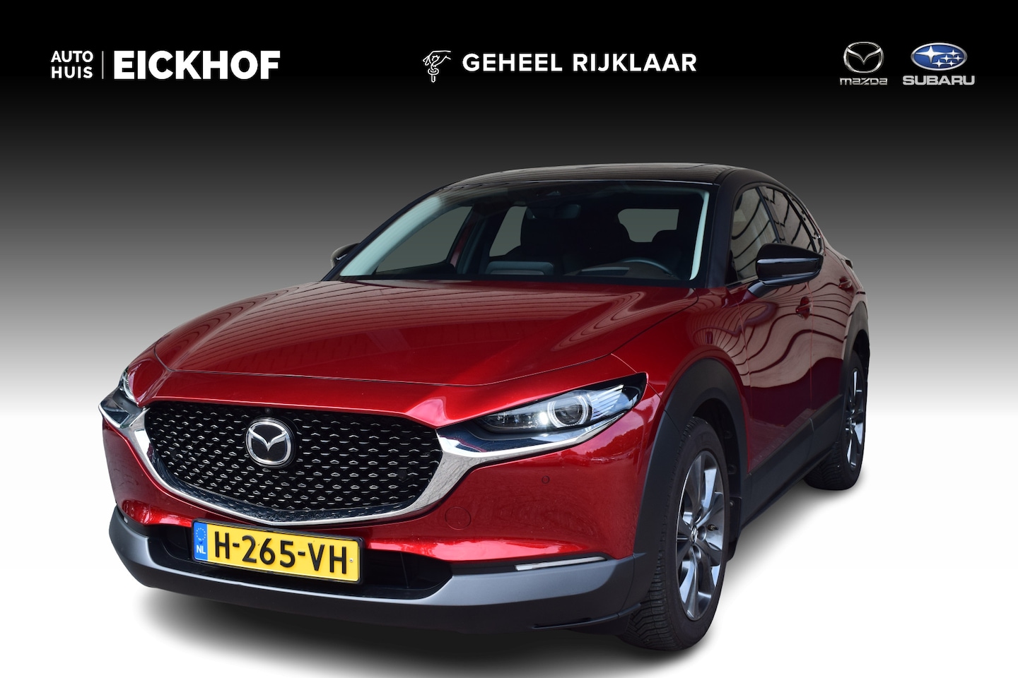 Mazda CX-30 - 2.0 e-SkyActiv-X M Hybrid Luxury - Black Edition - I Active Sense Pack - Sunroof - 1e Eige - AutoWereld.nl