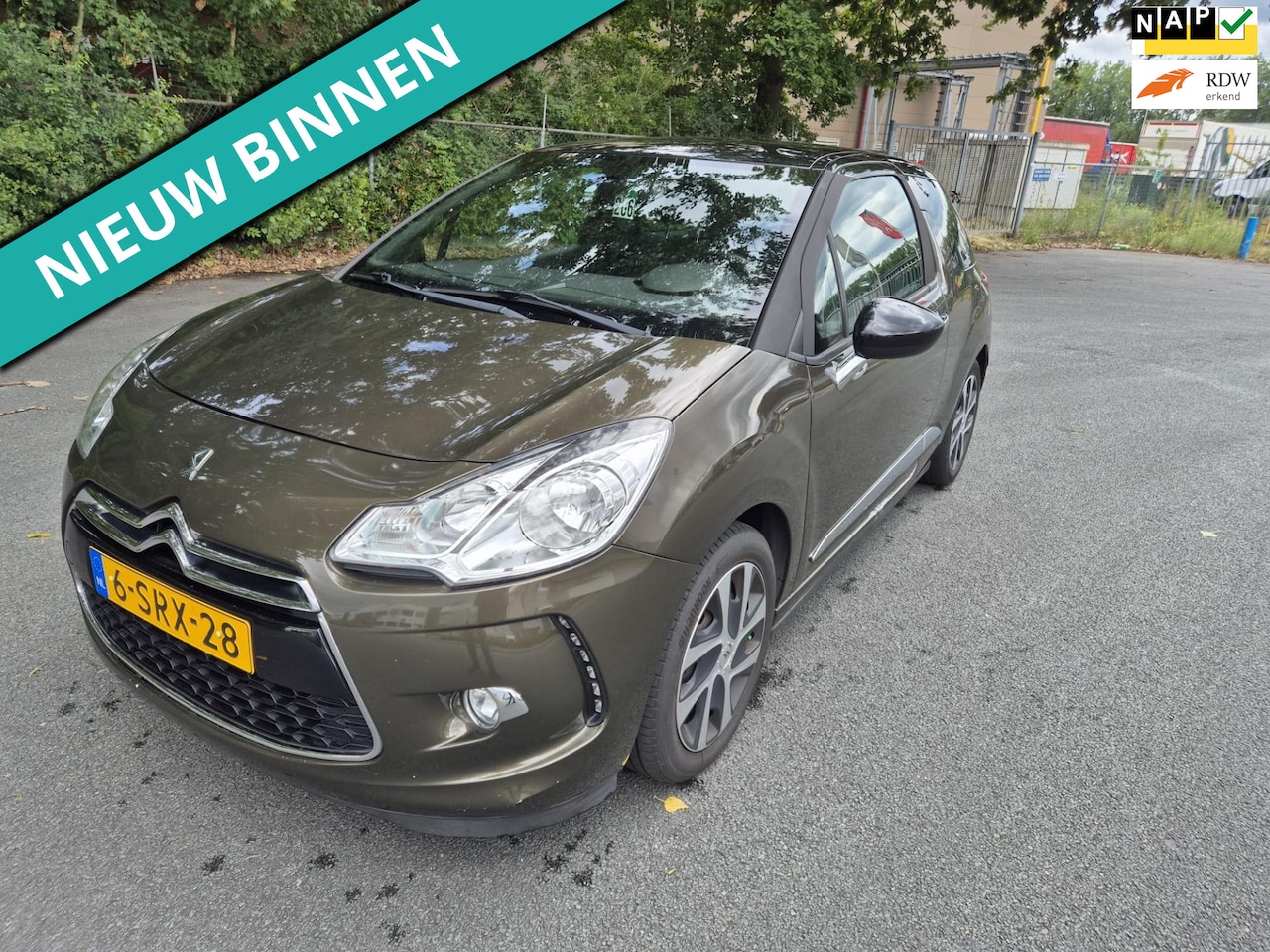 Citroën DS3 - 1.2 VTi So Chic NETTE AUTO MET LAGE KM STAND - AutoWereld.nl