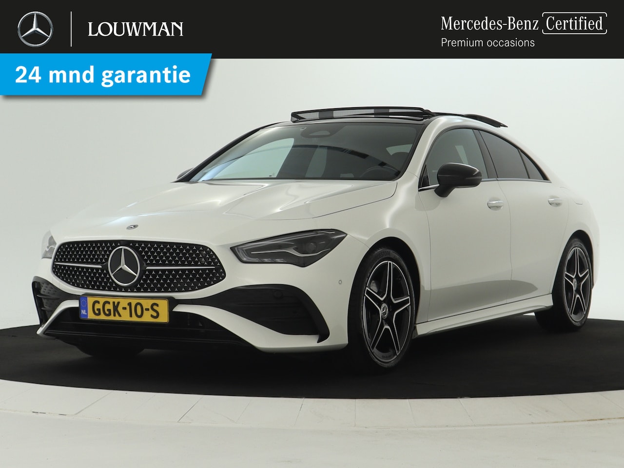 Mercedes-Benz CLA-Klasse - 180 AMG Nightpakket | Panoramadak | Dode Hoek Ass | Keyless Go | Sfeerverlichting | Alarm - AutoWereld.nl