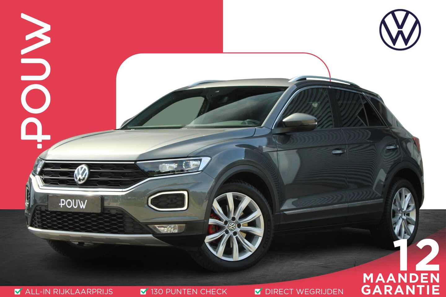 Volkswagen T-Roc - 1.5 TSI 150pk DSG Sport Business | Camera | Stoelverwarming | LED Plus Koplampen - AutoWereld.nl