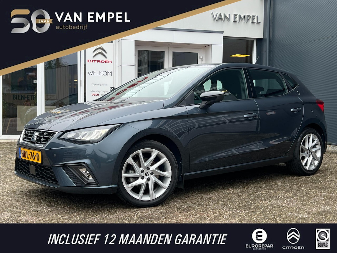 SEAT Ibiza - 1.0 EcoTSI FR 110pk | Virtual Cockpit | Stoelverwarming | CarPlay Android Auto | - AutoWereld.nl