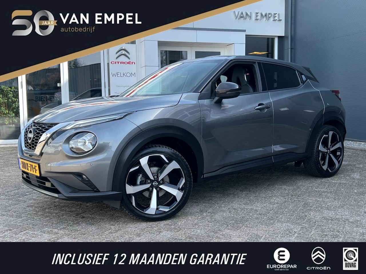 Nissan Juke - 1.0 DIG-T N-Design Automaat | 360 Camera | Leder | Keyless | Complete auto | - AutoWereld.nl