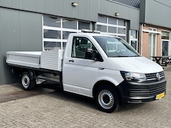 Volkswagen Transporter - 2.0 TDI L2H1 Pick up open laadbak met Airco Telefoonverbinding Navigatiesysteem 3-Persoons