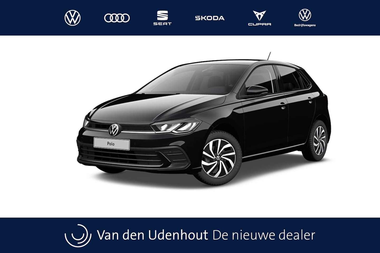 Volkswagen Polo - 1.0 TSI 95 5MT Life Edition Parkeersensoren voor en achter (Park Distance Control) | Airco - AutoWereld.nl