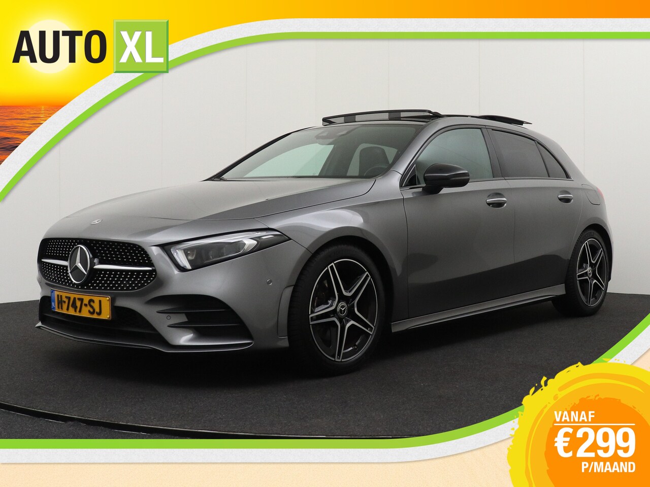 Mercedes-Benz A-klasse - 180 Aut. AMG Night-Pakket Pano-dak Memory Camera - AutoWereld.nl