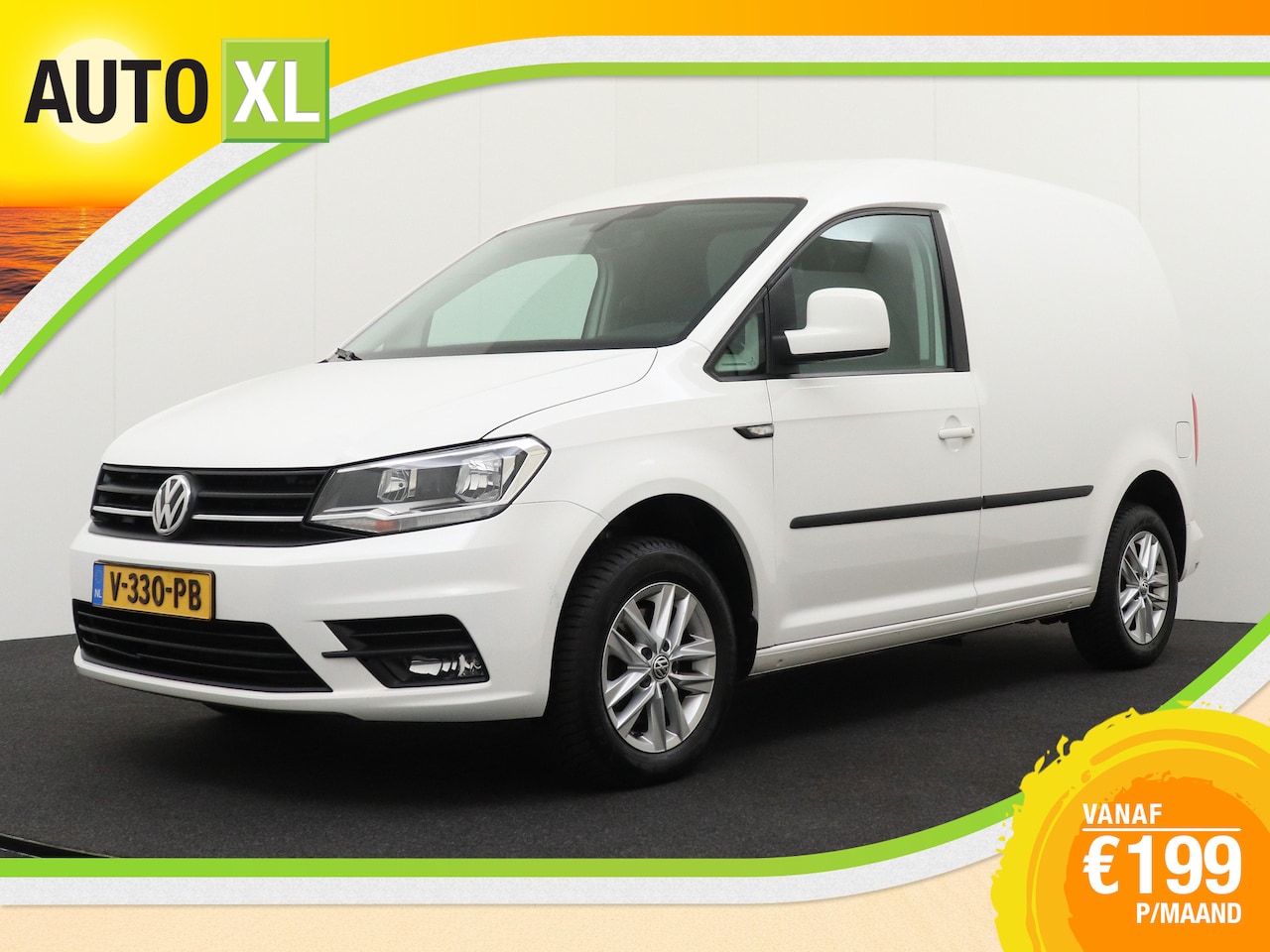 Volkswagen Caddy - 2.0 TDI Aut. L1H1 Highline Trekhaak Schuifdeur Carplay - AutoWereld.nl