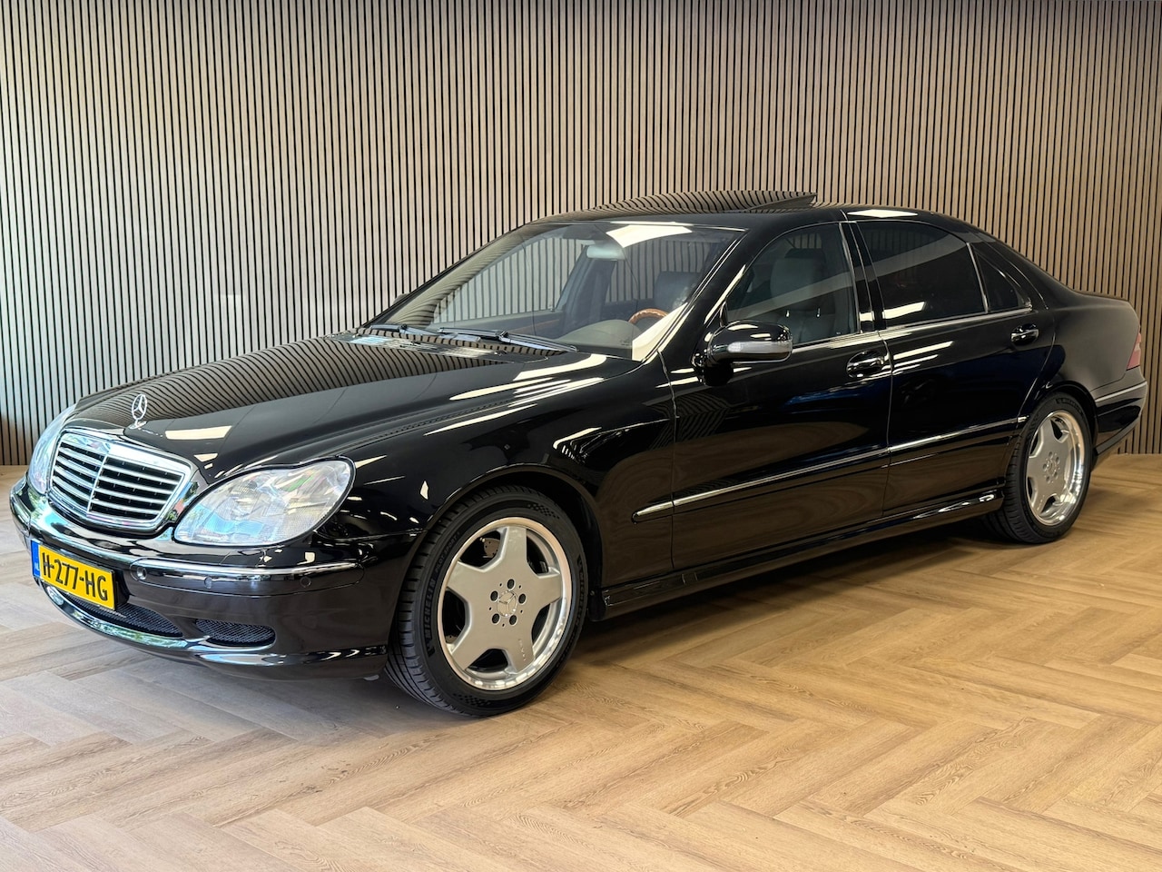 Mercedes-Benz S-klasse - AMG 55 Lang AUT. VOL OPTIES! SCHUIFDAK LEDER MEMORY CAMERA CRUISE AIRCO PDC STOELVERWARMIN - AutoWereld.nl