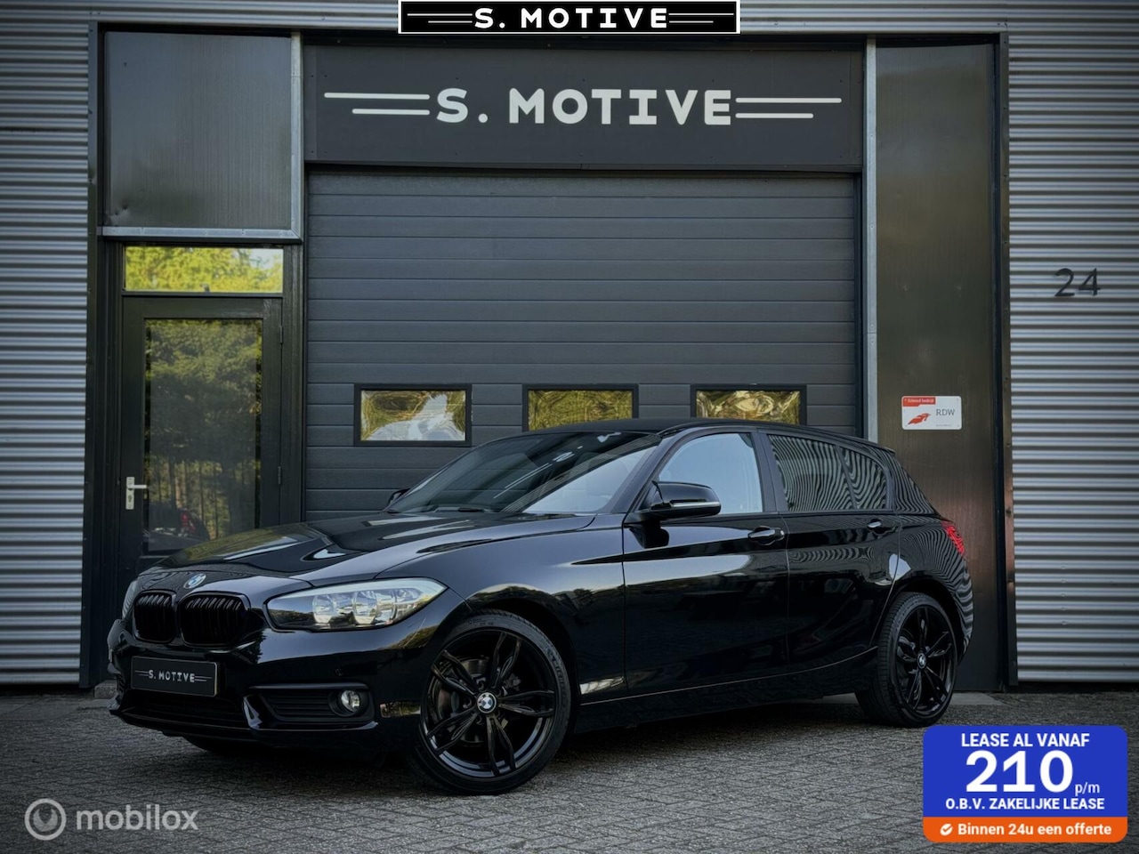 BMW 1-serie - 116i M Stoelverwarming 5drs zwart 12-2016 - AutoWereld.nl