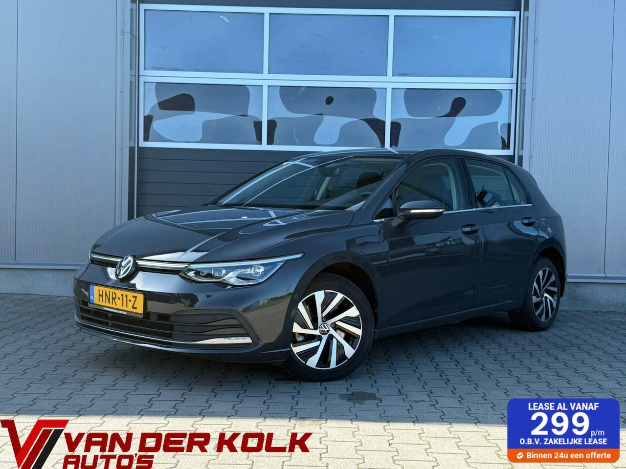Volkswagen Golf - 1.4 eHybrid Style Carplay Navi Cruise Climate Sensoren - AutoWereld.nl