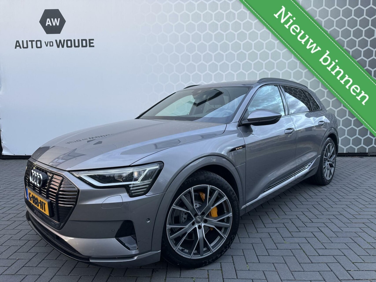 Audi e-tron - e-tron 55 quattro advanced 95 kWh Trekhaak Leer - AutoWereld.nl