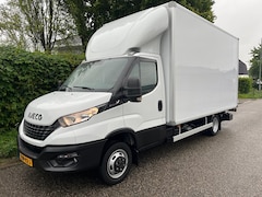 Iveco Daily - 35C18 meubelbak met laadklep , zijdeur en luchtvering , trekhaak