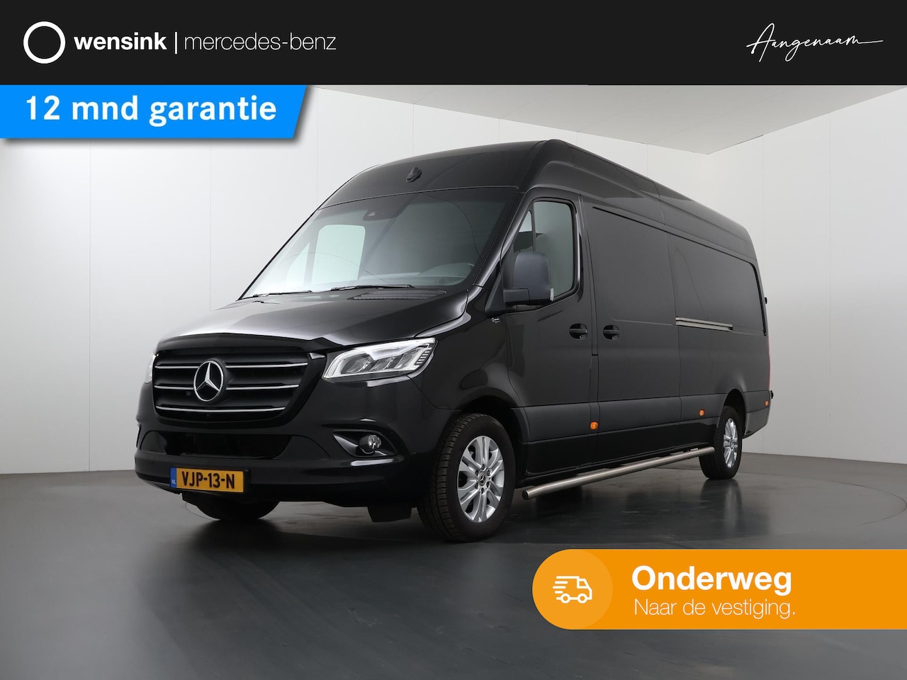 Mercedes-Benz Sprinter - 319 V6 3.0 CDI L3H2 | 3500 KG. AHW | Navigatie | Stoelverwarming | Keyless Go | 360° Camer - AutoWereld.nl