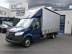 Mercedes-Benz Sprinter - 516 CDI L3 Bakwagen Huifzeil MBUX navigatie, Geveerde stoel, Trekhaak