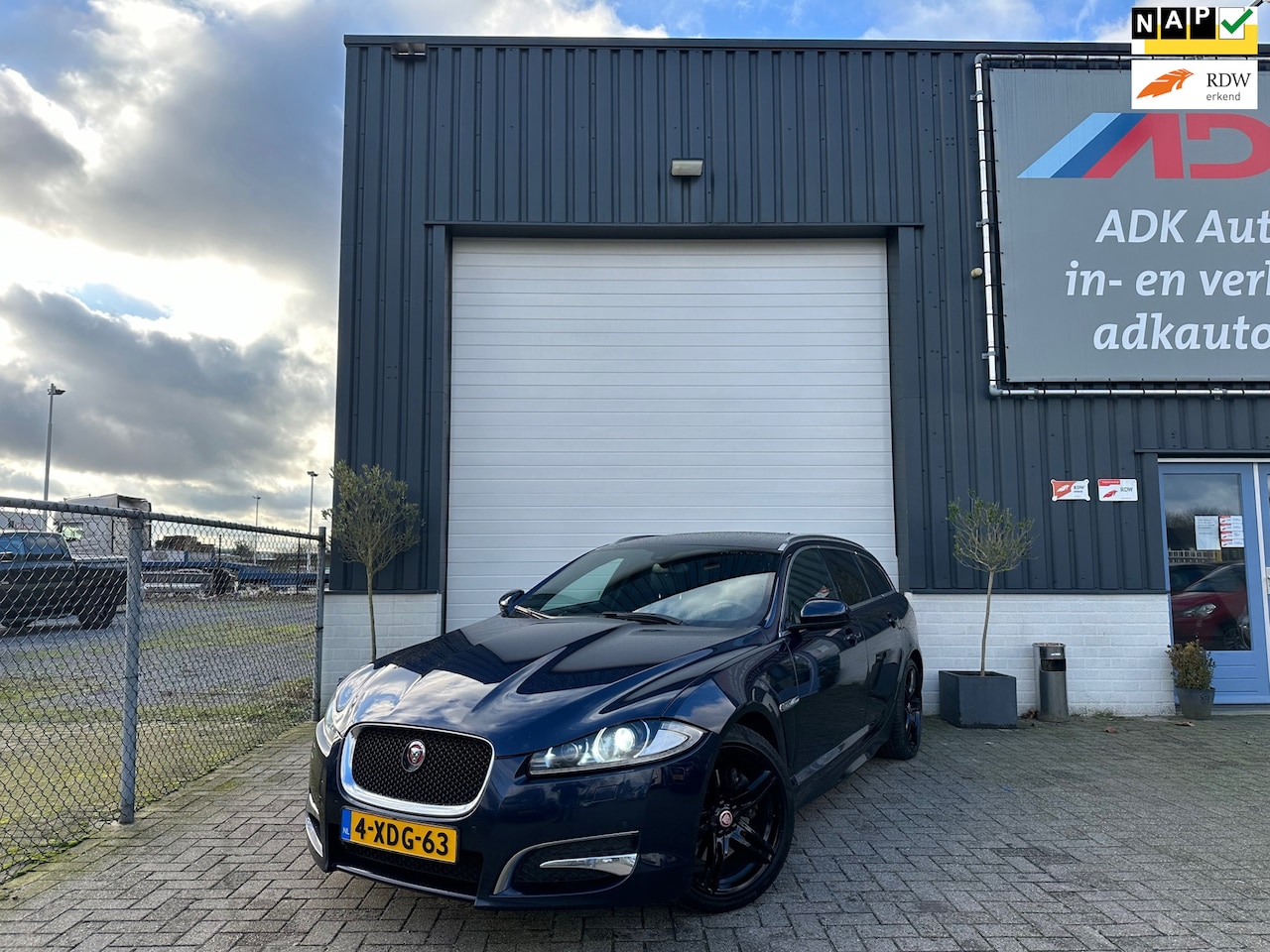 Jaguar XF Sportbrake - 2.2D CAMERA/AUTOMAAT/LEDER/XENON/NAVI/AFN TREKHAAK - AutoWereld.nl