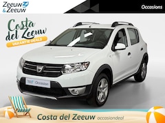 Dacia Sandero Stepway - 0.9 TCe Easy-R Lauréate AUTOMAAT AIRCO NAVI BLUETOOTH PARKEER SENSOREN ACHTER CRUISE CONTR