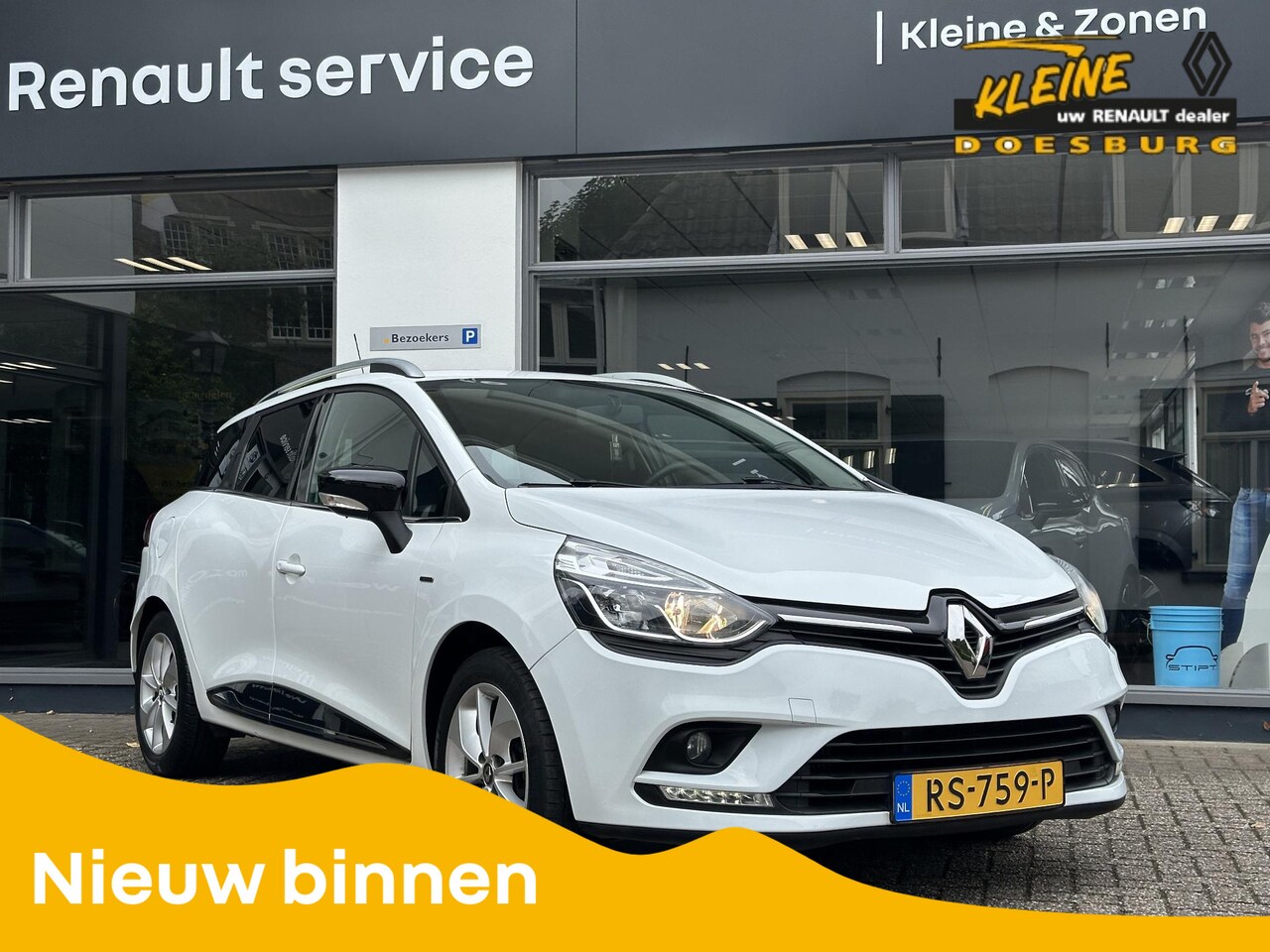Renault Clio Estate - IV TCe 90 Limited | Navigatiesysteem | Armsteun | Lage kilometerstand!! | Lichtmetalen vel - AutoWereld.nl