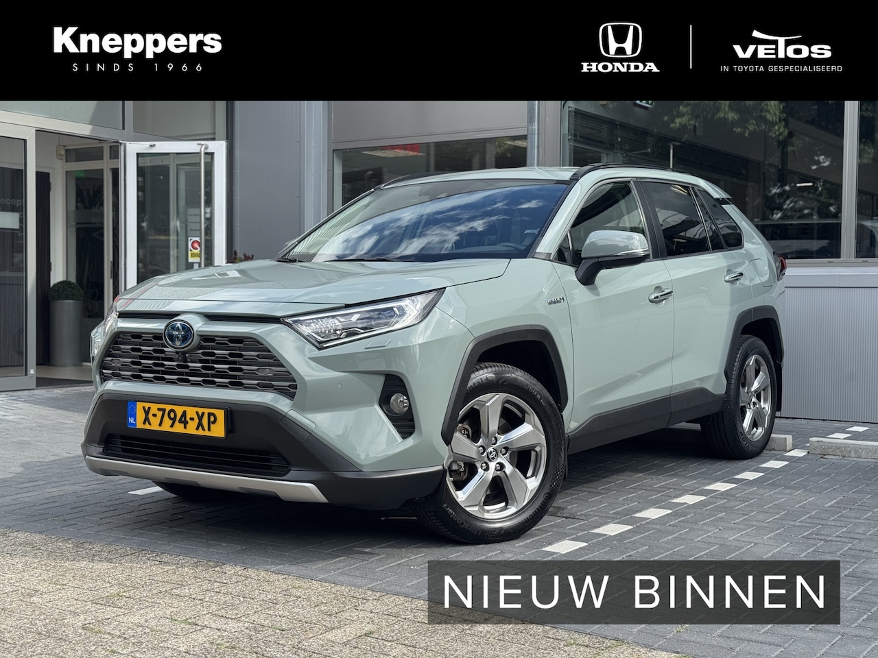 Toyota RAV4 - 2.5 Hybrid AWD Executive Bearlock, Trekhaak, 360 camera, Elektrische stoel + geheugen , Al - AutoWereld.nl
