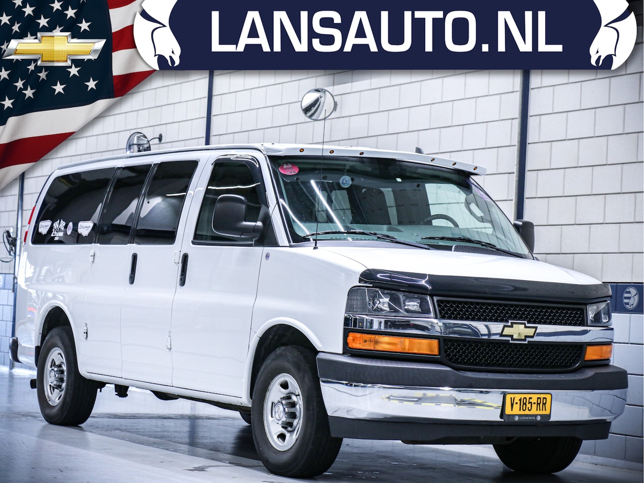 Chevrolet Chevy Van - | 6.0L V8 Dubbelcabine | Euro 6 | Gunstige Bijtelling - AutoWereld.nl
