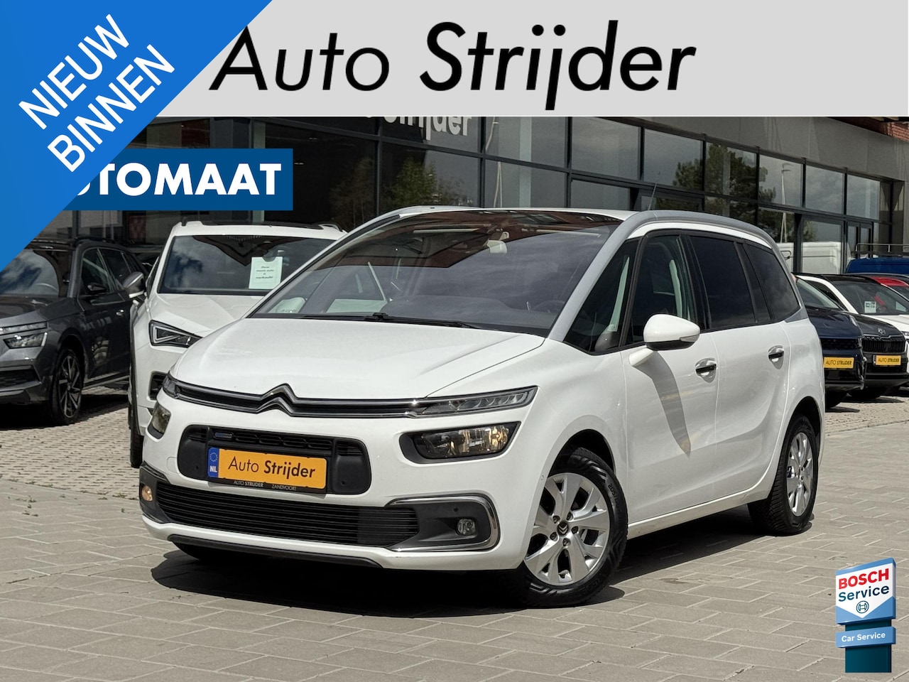 Citroën Grand C4 Picasso - 1.2 PureTech Feel | Automaat | 7-Pers. | Camera | 4-seizoensbanden - AutoWereld.nl
