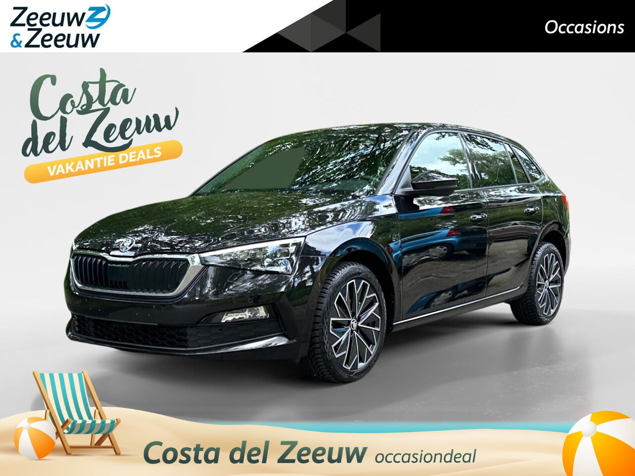 Skoda Scala - 1.0 TSI Sport Business *Navi*Climate*Parkeersensoren*Sport Interieur*LM.Velgen* - AutoWereld.nl