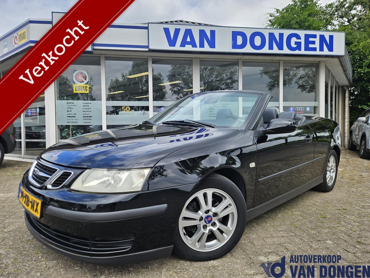 Saab 9-3 Cabrio - 1.8t Linear | Leder | Nieuw dak / Motor 250.000 KM - AutoWereld.nl