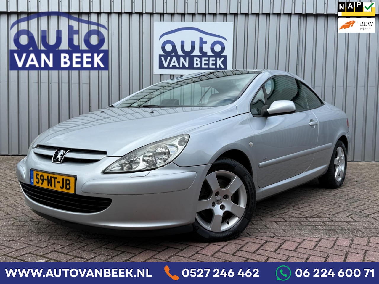 Peugeot 307 CC - 2.0-16V Sport|Leder|177pk (RC Motor) - AutoWereld.nl