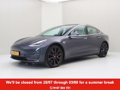 Tesla Model 3 - Performance AWD 486pk 75 kWh [ AUTOPILOT+530KM WLTP+PREMIUM AUDIO ]