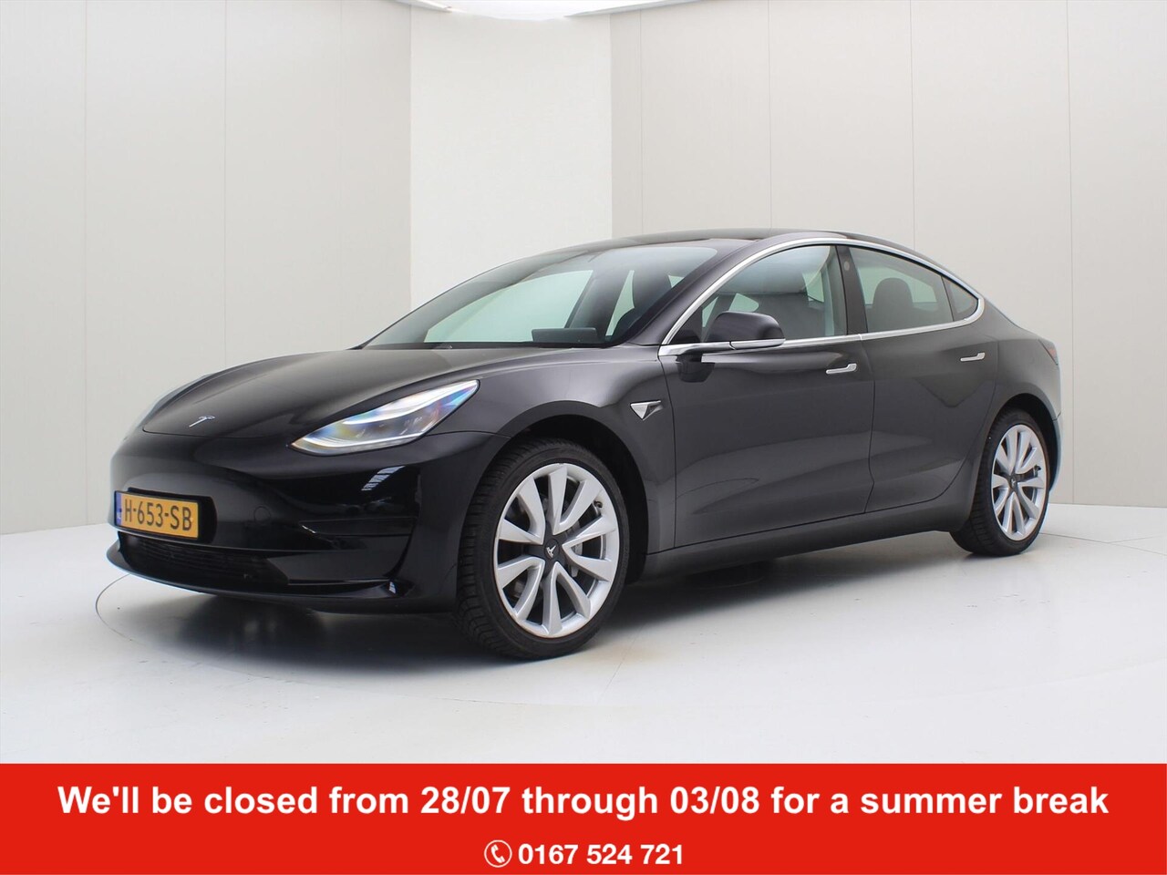 Tesla Model 3 - Standard RWD Plus [ AUTOPILOT+19" LMV+60 kWh+PREMIUM AUDIO ] - AutoWereld.nl