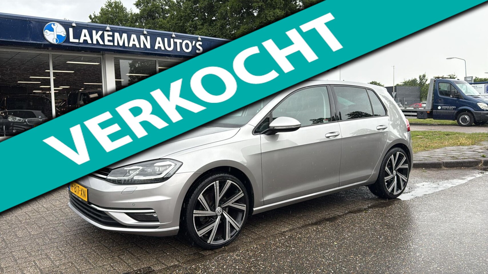 Volkswagen Golf - 1.5 TSI Highline Business R Xenon VOL Greyline Huurkoop Inruil APK Garantie - AutoWereld.nl