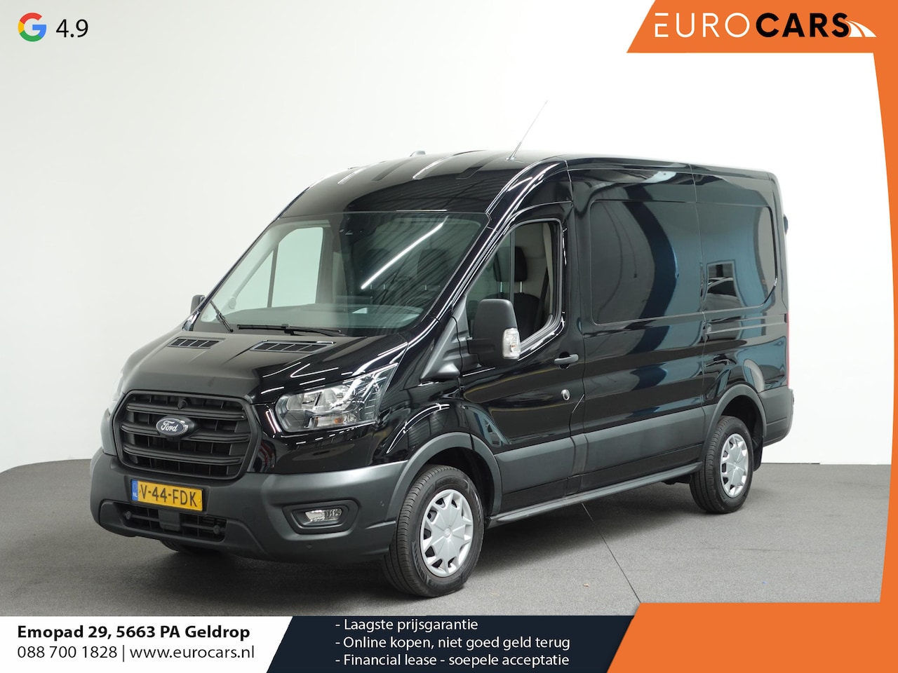 Ford Transit - 310 2.0 TDCI L2H2 Trend Automaat Airco Bluetooth Camera Cruise Control - AutoWereld.nl