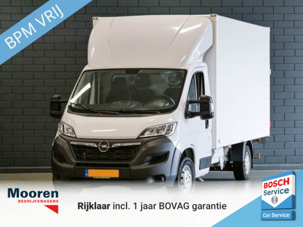 Opel Movano - 2.2D 140pk Bakwagen met Laadklep | CRUISE CONTROL | MEUBELBAK | - AutoWereld.nl